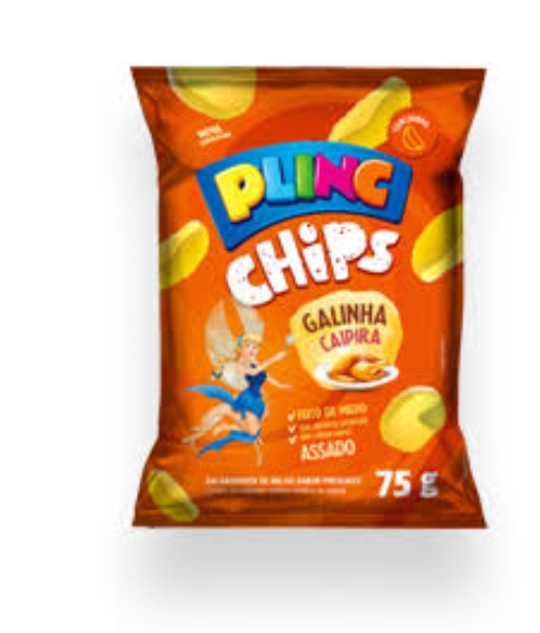 Plinc Chips Galinha Caipira Gr Caramel